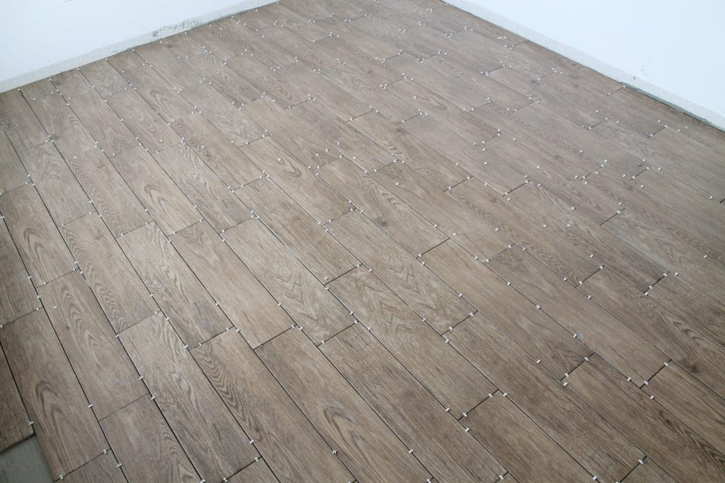 Tips for Achieving Realistic Faux Wood Tile | Chris Loves Julia