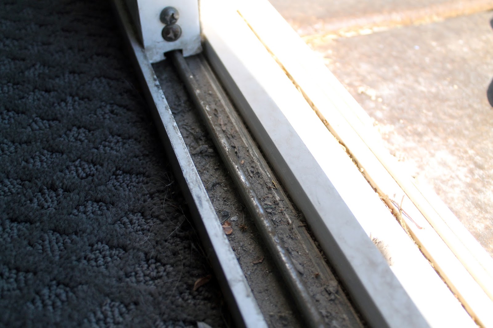 How To Clean A Sliding Door Track