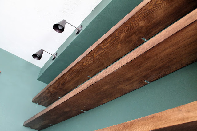 Diy Solid Wood Wall To Shelves, Solid Wood Shelving Kits