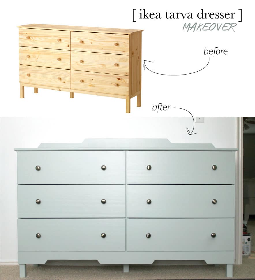 Ikea Tarva Dresser Makeover Chris, Skinny Dresser Ikea