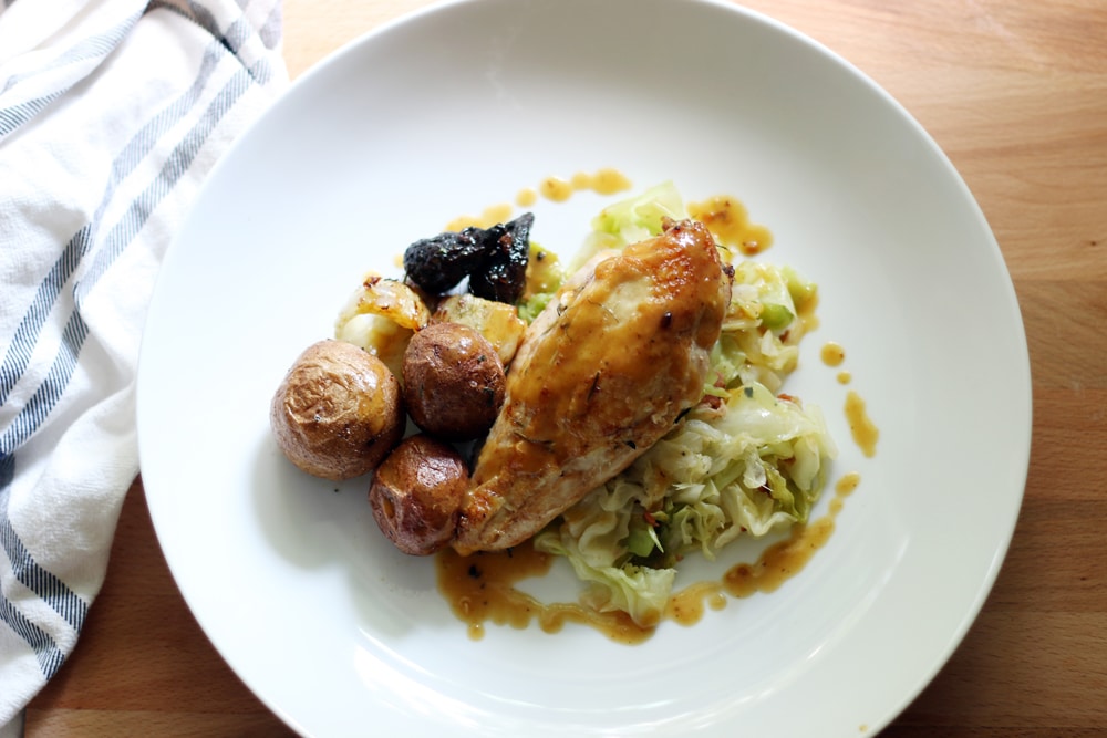 Fennel and Fig Roasted Chicken