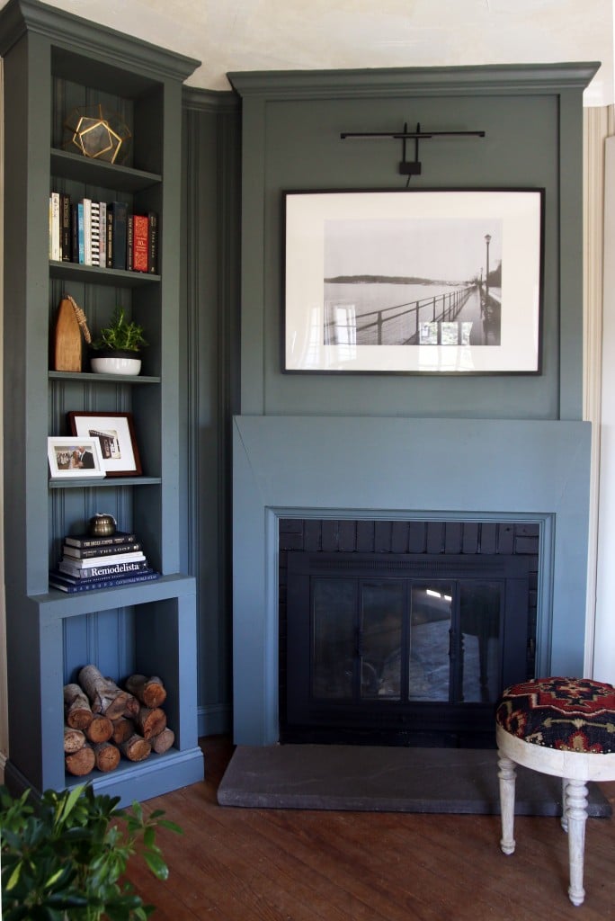 Lowe's Spring Makeover Afters: A Modern Lake House Entry/Sitting Room
