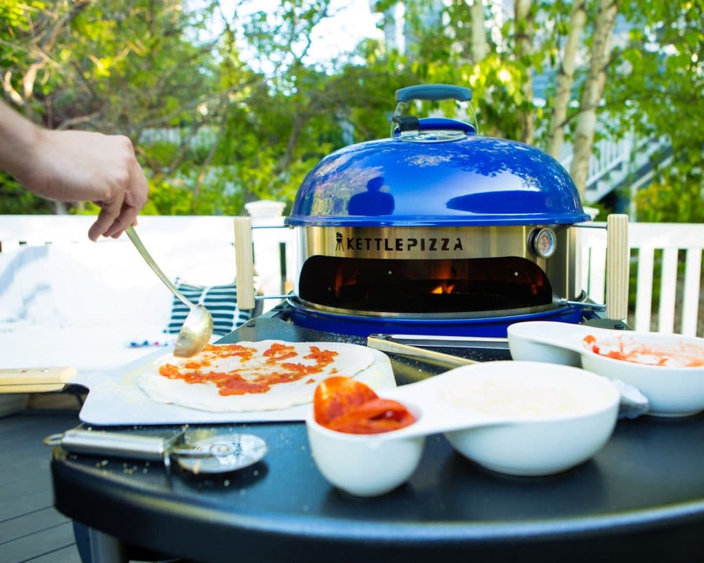 Grill Top Pizza Oven | Chris Loves Julia