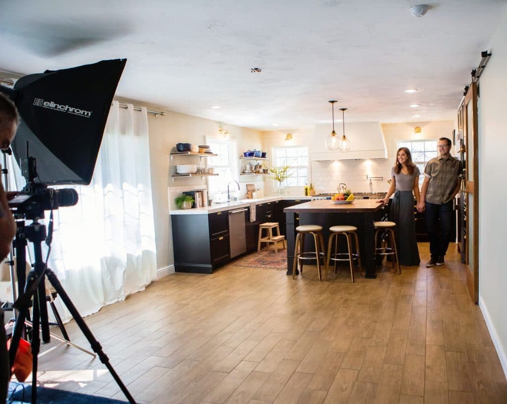 Behind the scenes of our Food Network Magazine Shoot! | Chris Loves Julia