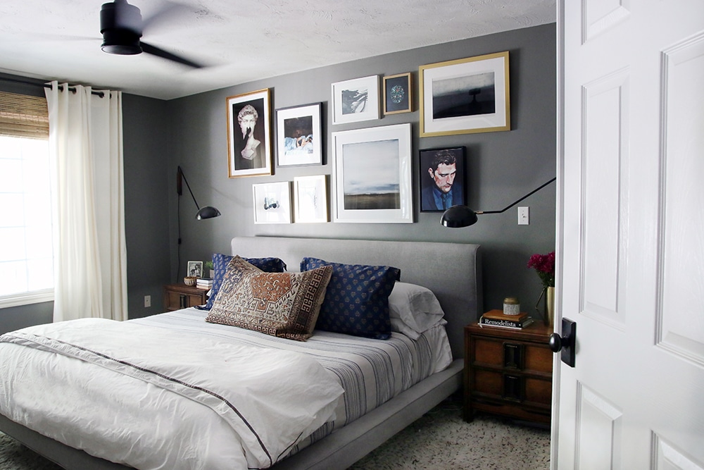 A Modern Ceiling Fan in our Bedroom | Chris Loves Julia