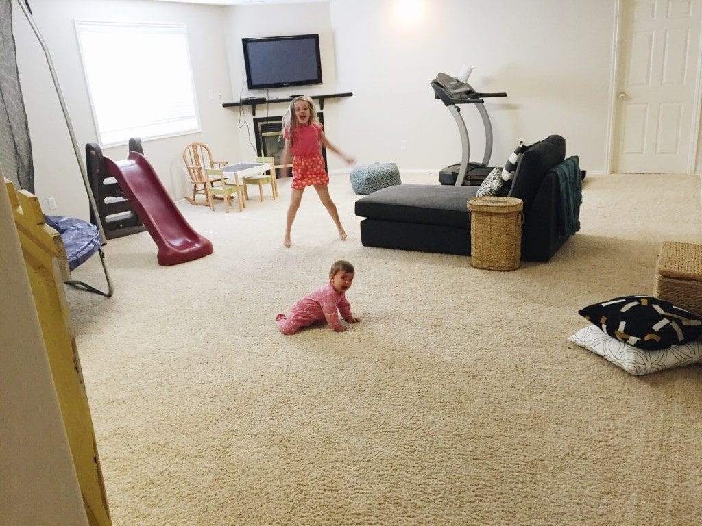 Before And After: Our Basement Family Room is Finished!
