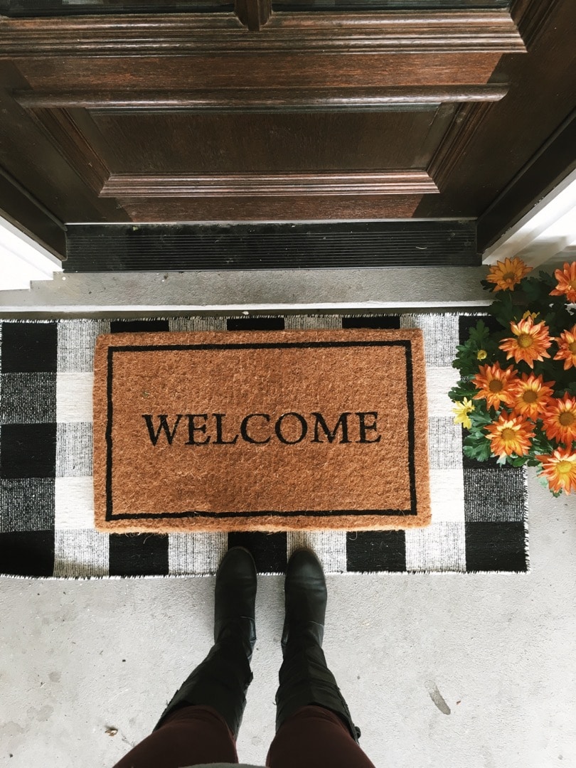 Layered Doormat Options | Chris Loves Julia