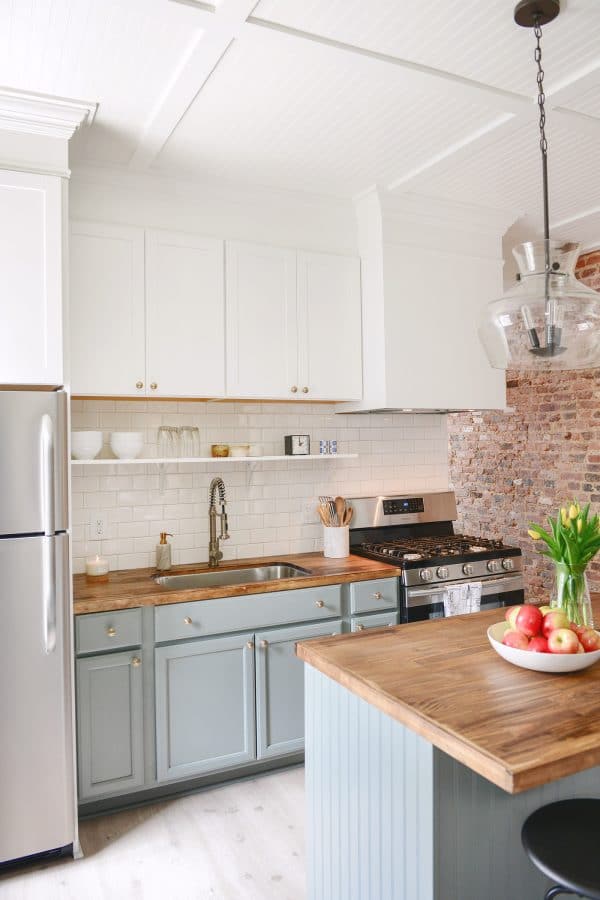 100 year old home gets a 3 Day Kitchen Makeover for less than $5K ...
