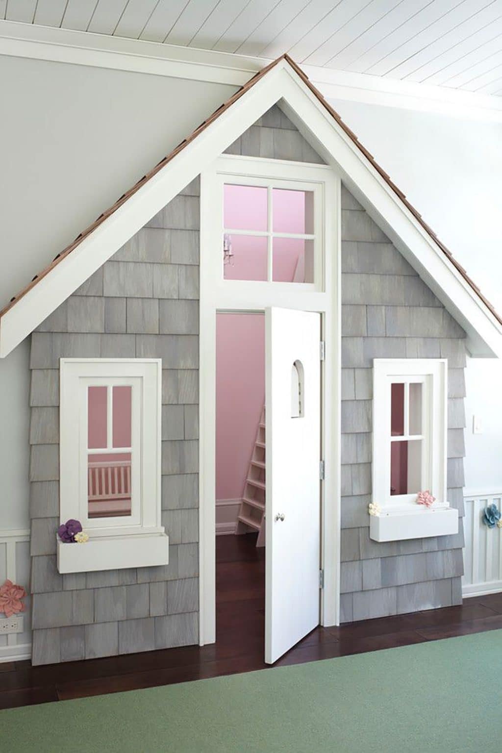 Featured image of post Indoor Closet Playhouse - A playhouse might pose a fun challenge now, but as they get bigger and more able, will it tp toys cubby house with verandah.