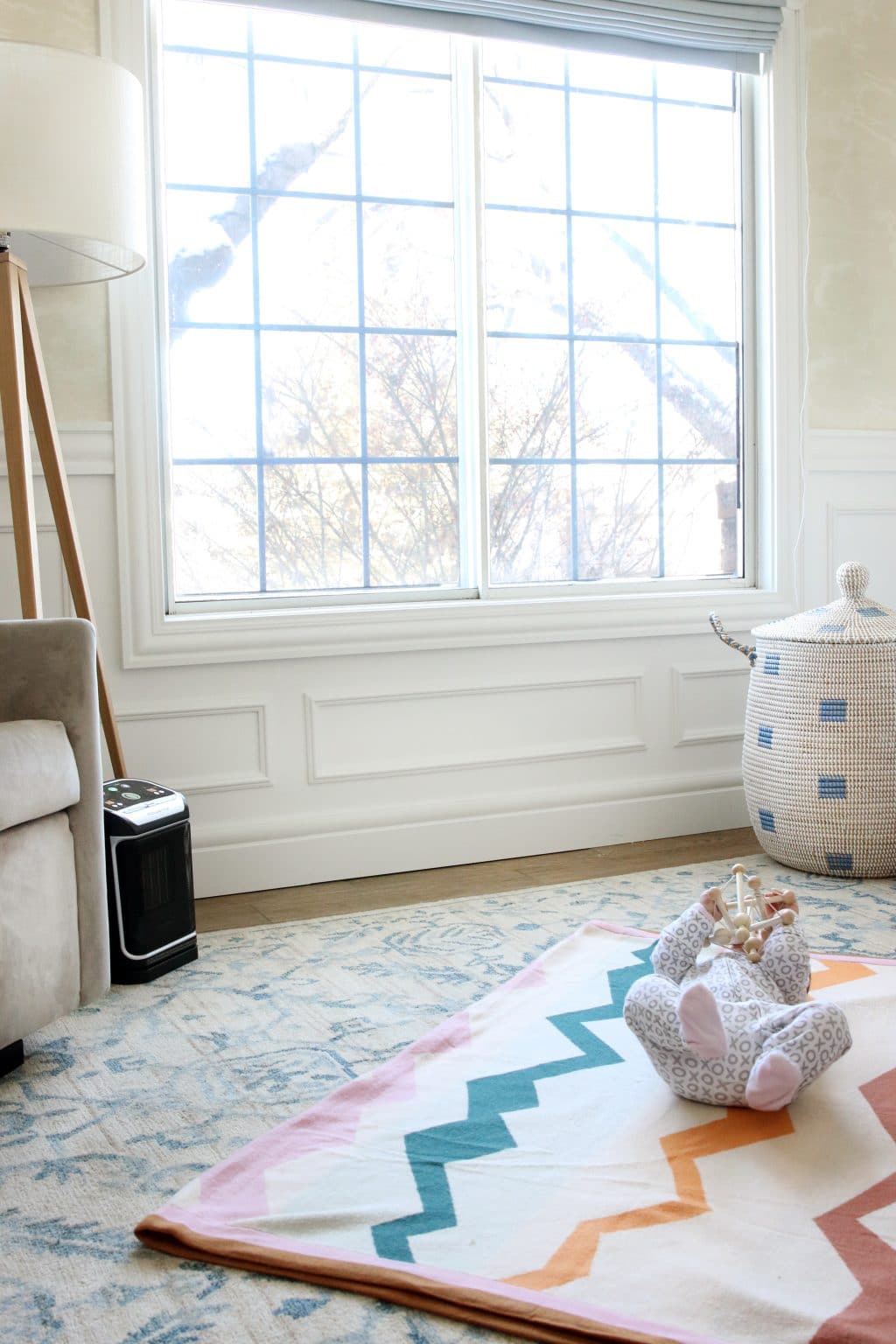 The Space Heater, Sound Machine and Video Monitor we use in Polly's Nursery  - Chris Loves Julia