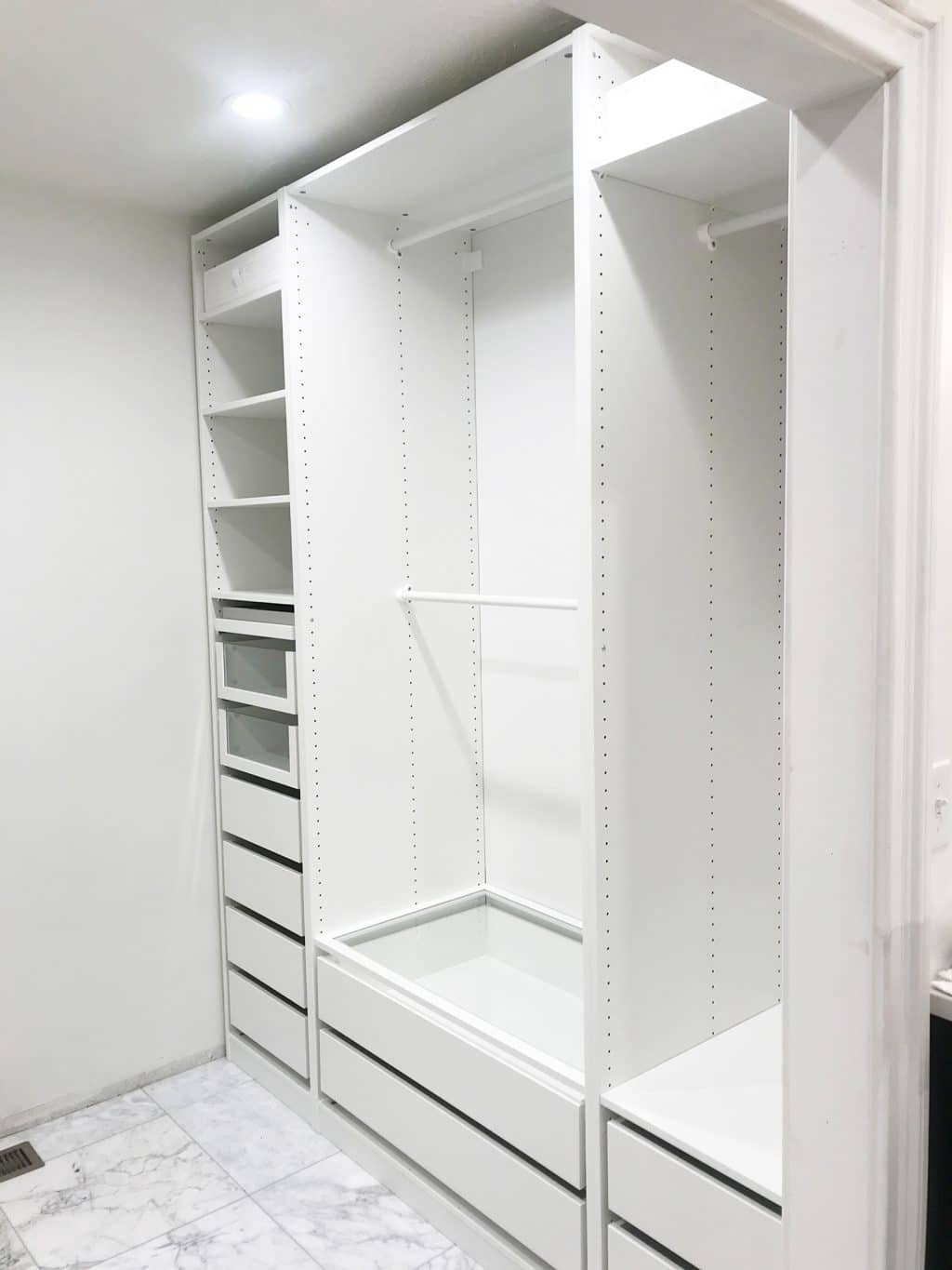 Installing our IKEA  Pax Wardrobes  plus Tips for Planning 