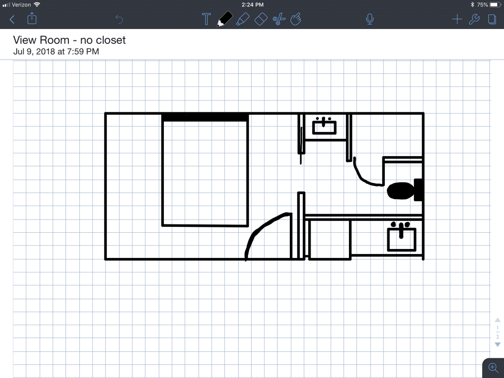 Cabin basement v1- no closet