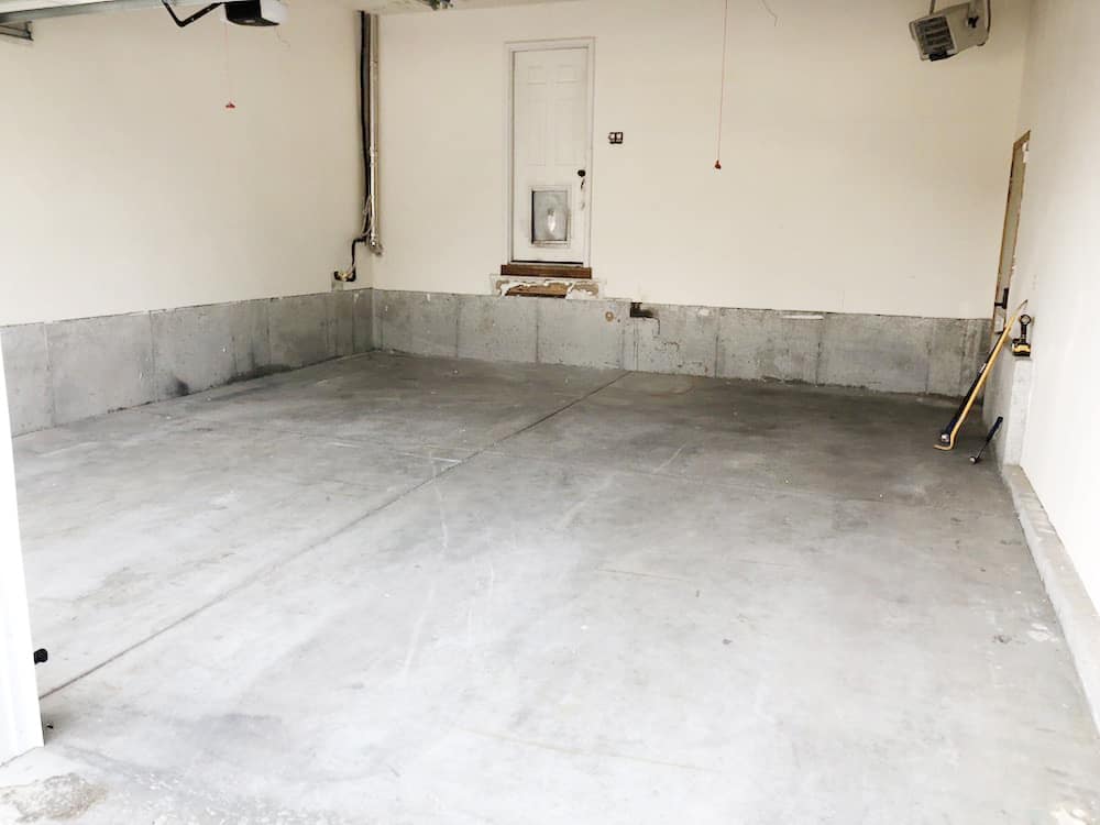 How To A Garage Floor Chris, How To Etch A Concrete Garage Floor