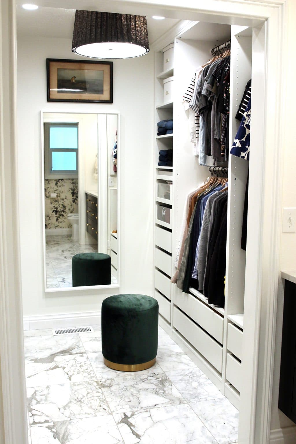 Before and After: Our Closet and Ikea PAX Wardrobes That Made it - Chris Loves Julia