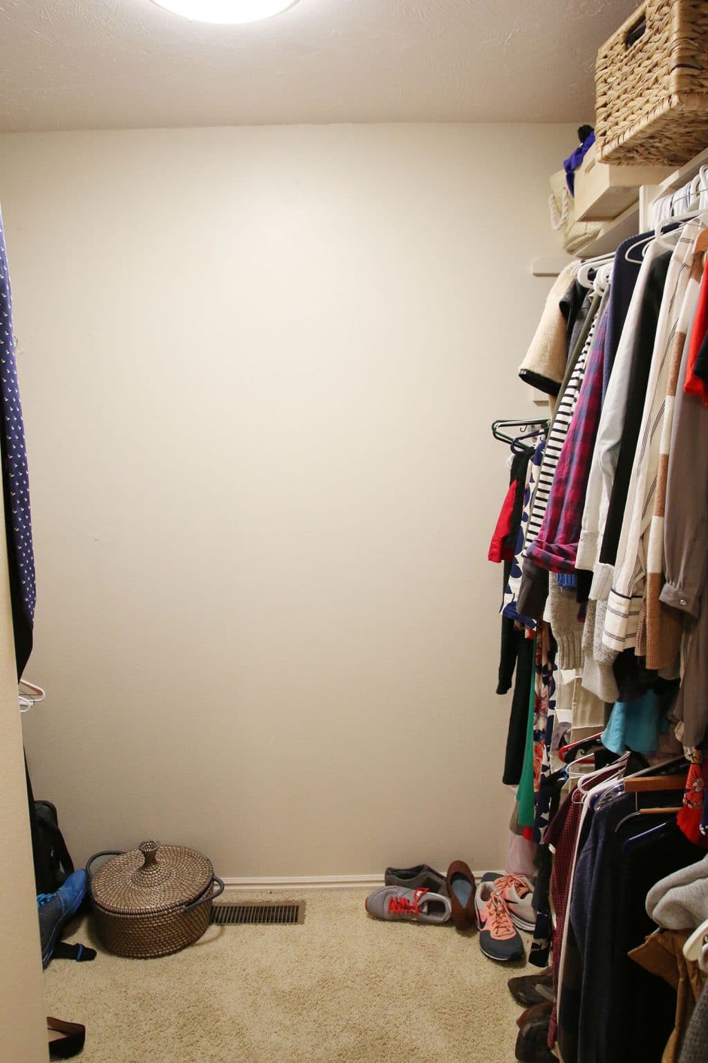Closet Update: How to DIY Closet Shelves (for shoes etc.) - Chris Loves  Julia