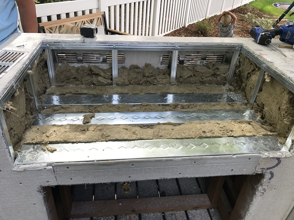 How we DIYed our outdoor built-in grill