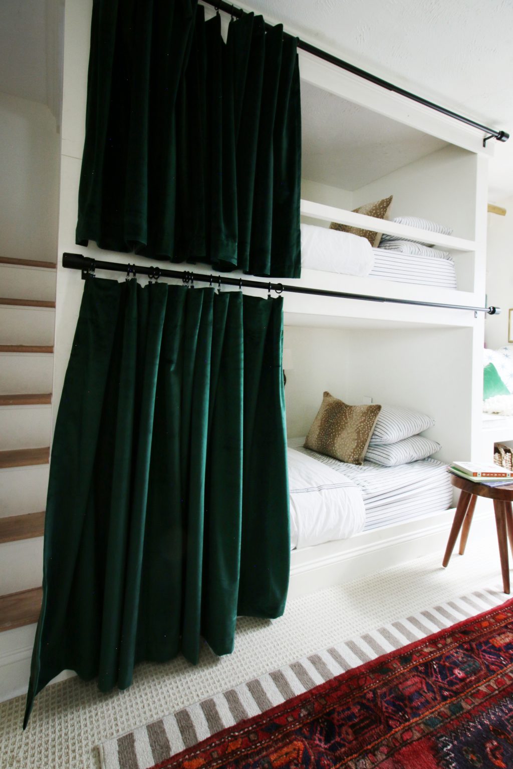 Hanging Curtains On Bunk Beds Chris, Bunk Bed Fort Curtains