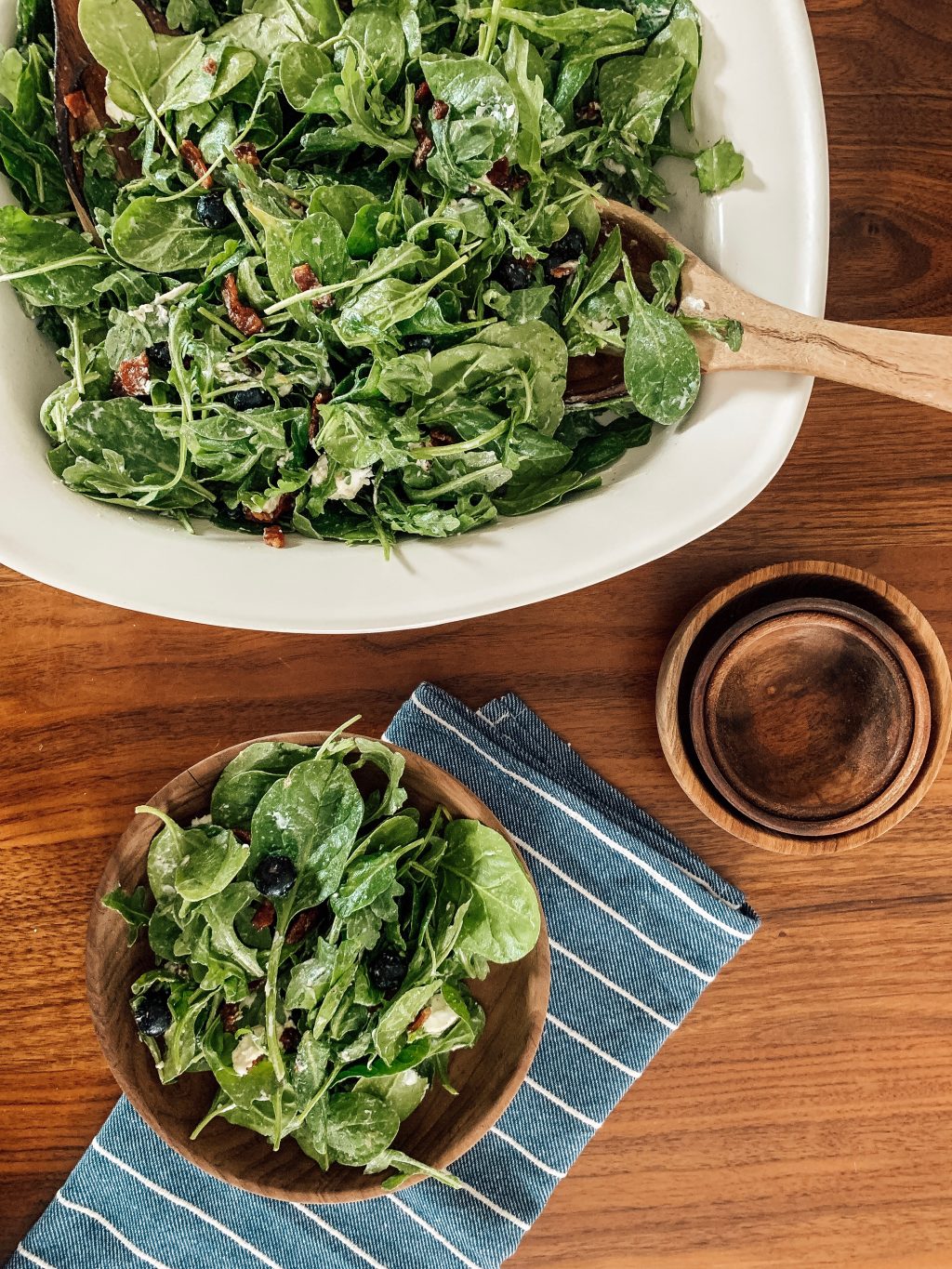 Blueberry and Bacon Spring Salad