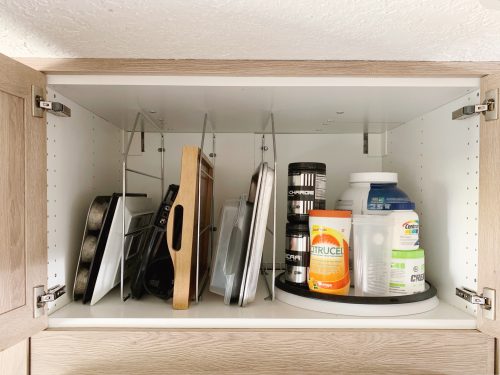 How We Organized the Fullmer's Kitchen Cabinets + A Video Tour Inside ...