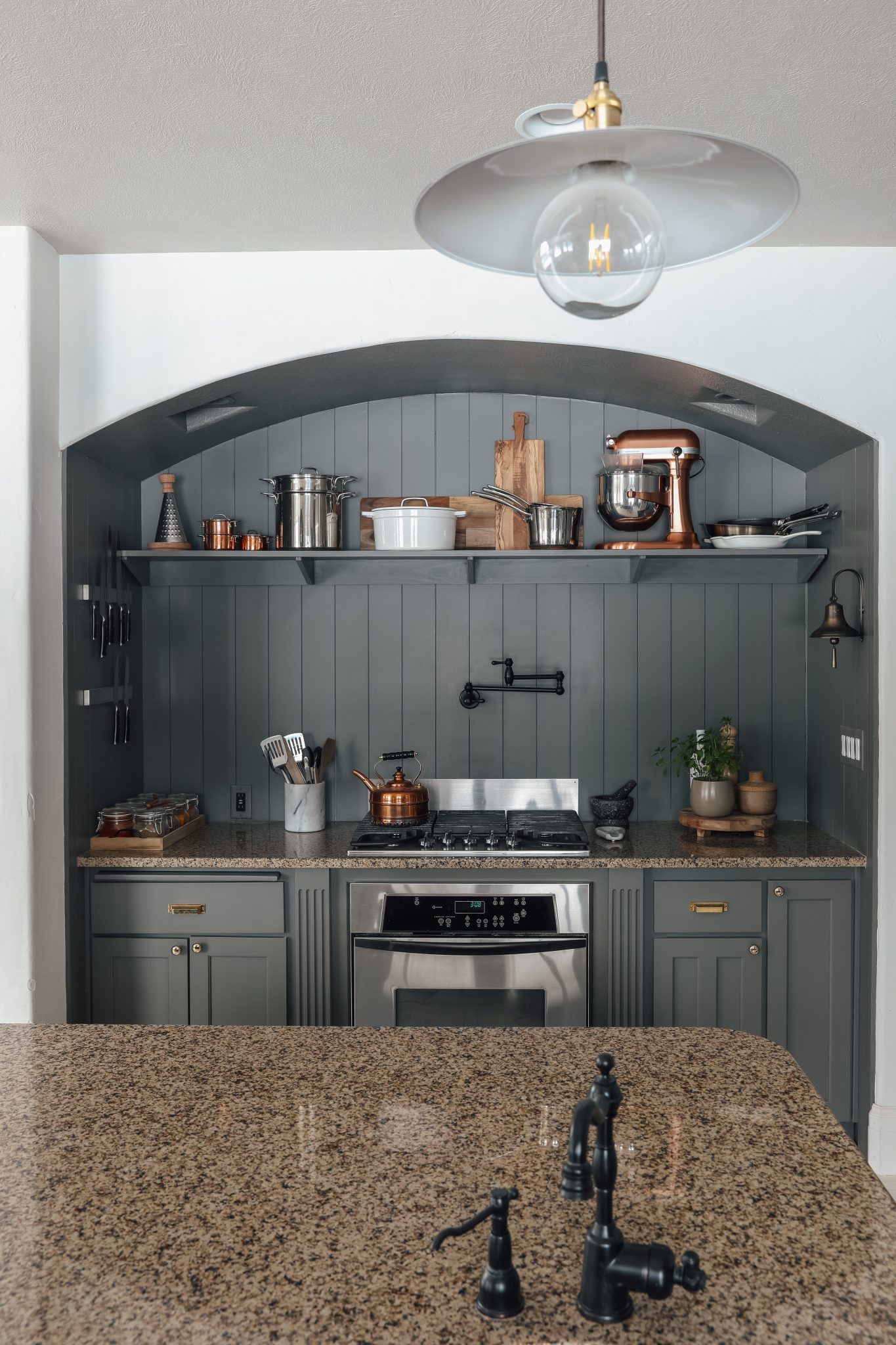 My DIY Kitchen: How I Built a Rangehood Over an Existing Cabinet - Made by  Carli
