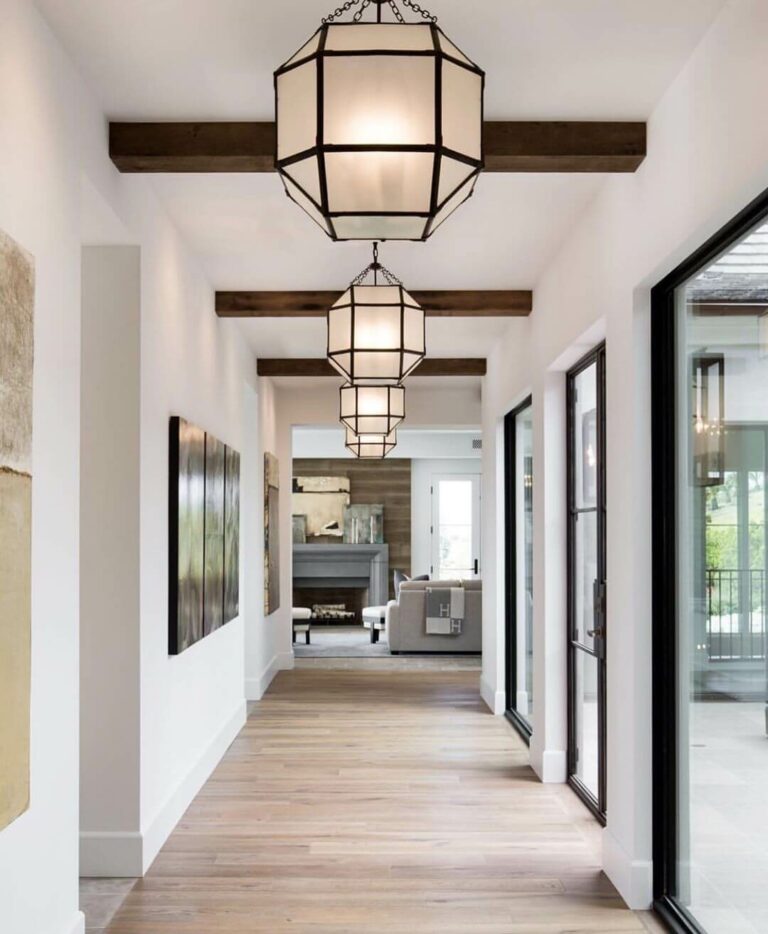 Hallway Inspiration Ceiling Lights We Re Crushing On Chris Loves Julia - Small Entryway Ceiling Light Ideas