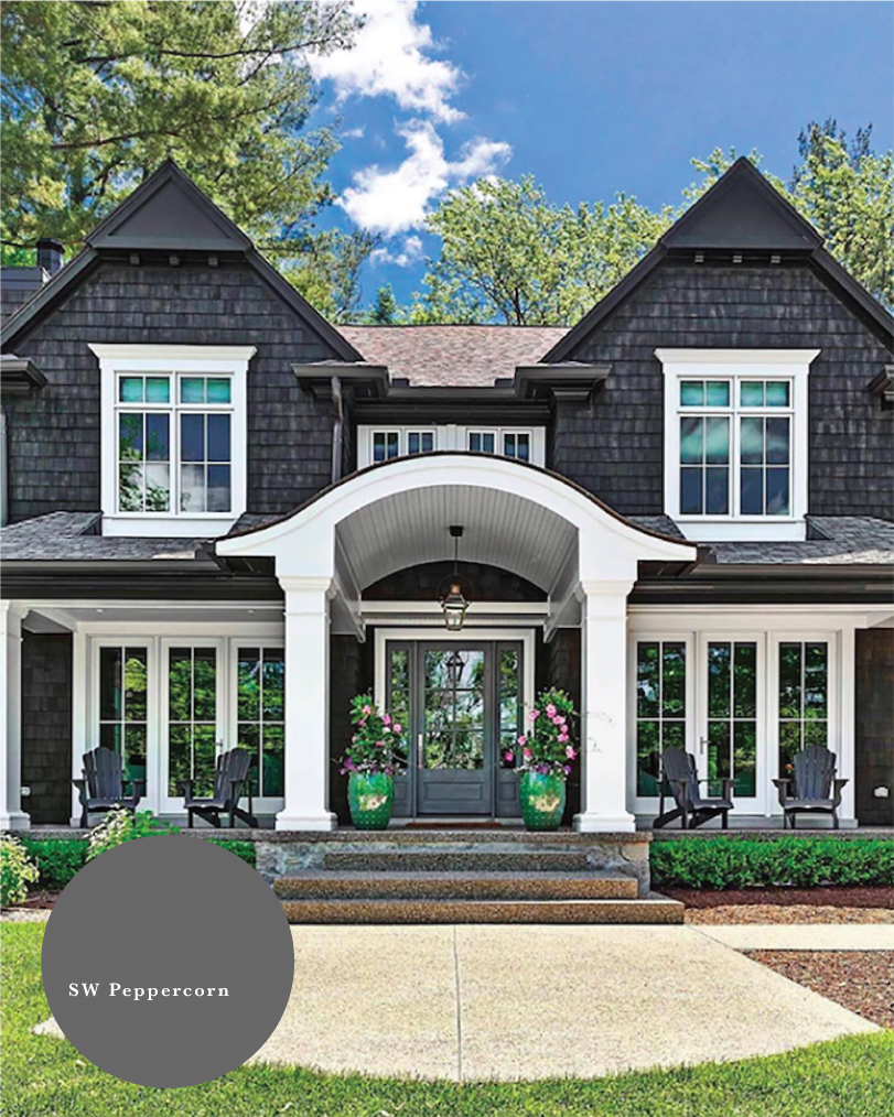 73 Popular Exterior dark paint colors Trend in This Years