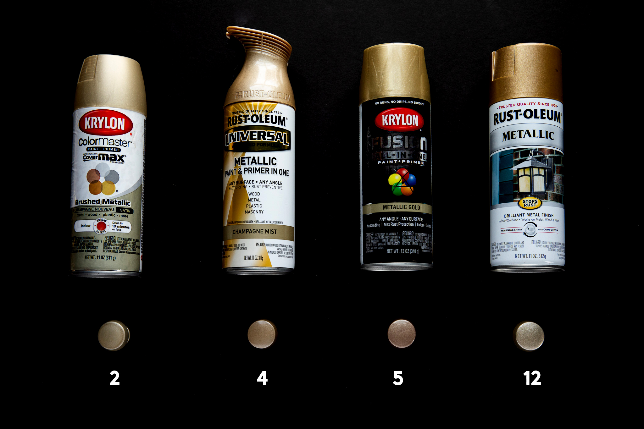 Quest for the Best Gold Spray Paint - Chris Loves Julia