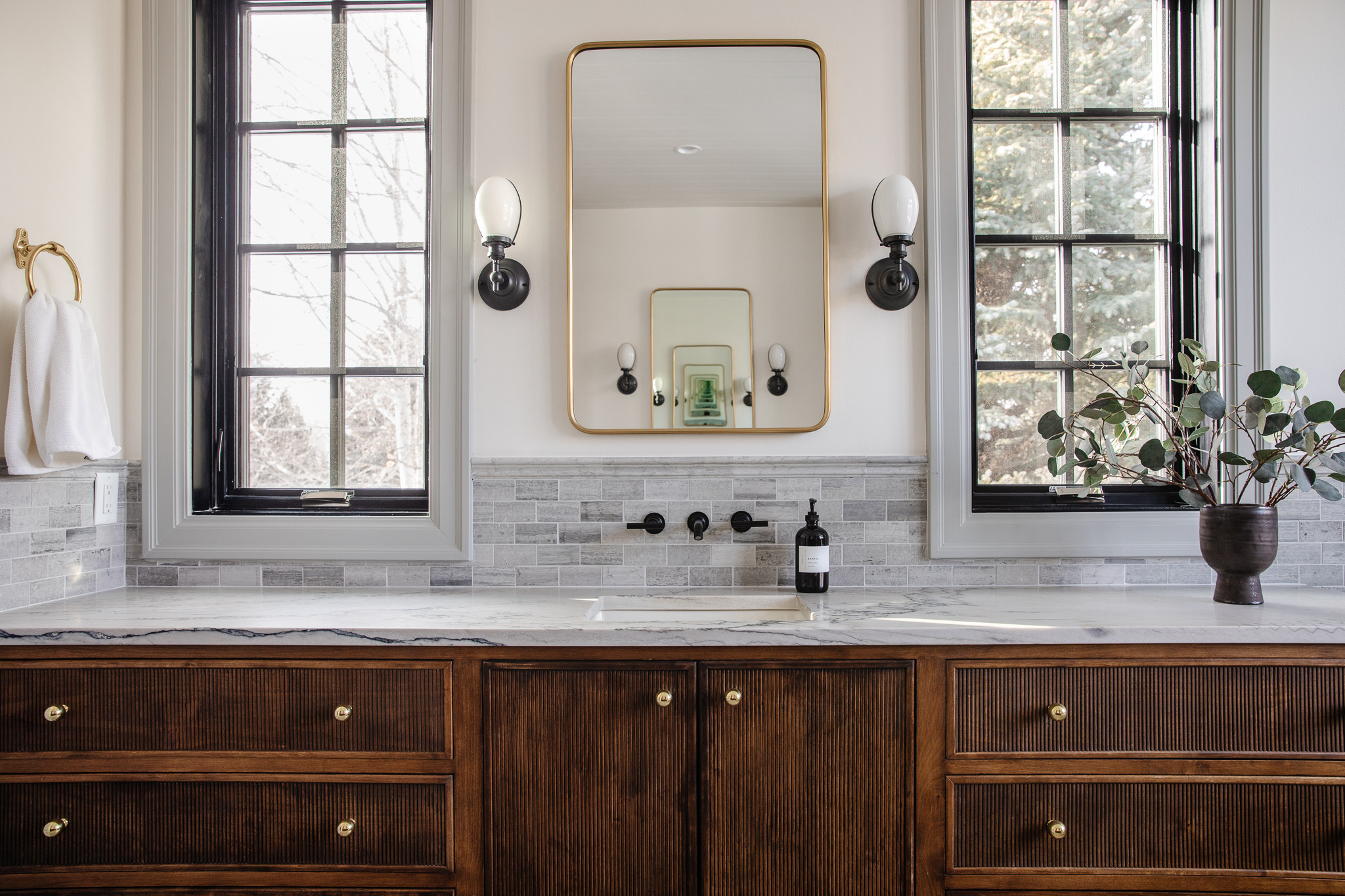 Custom Modern Bathroom Vanity