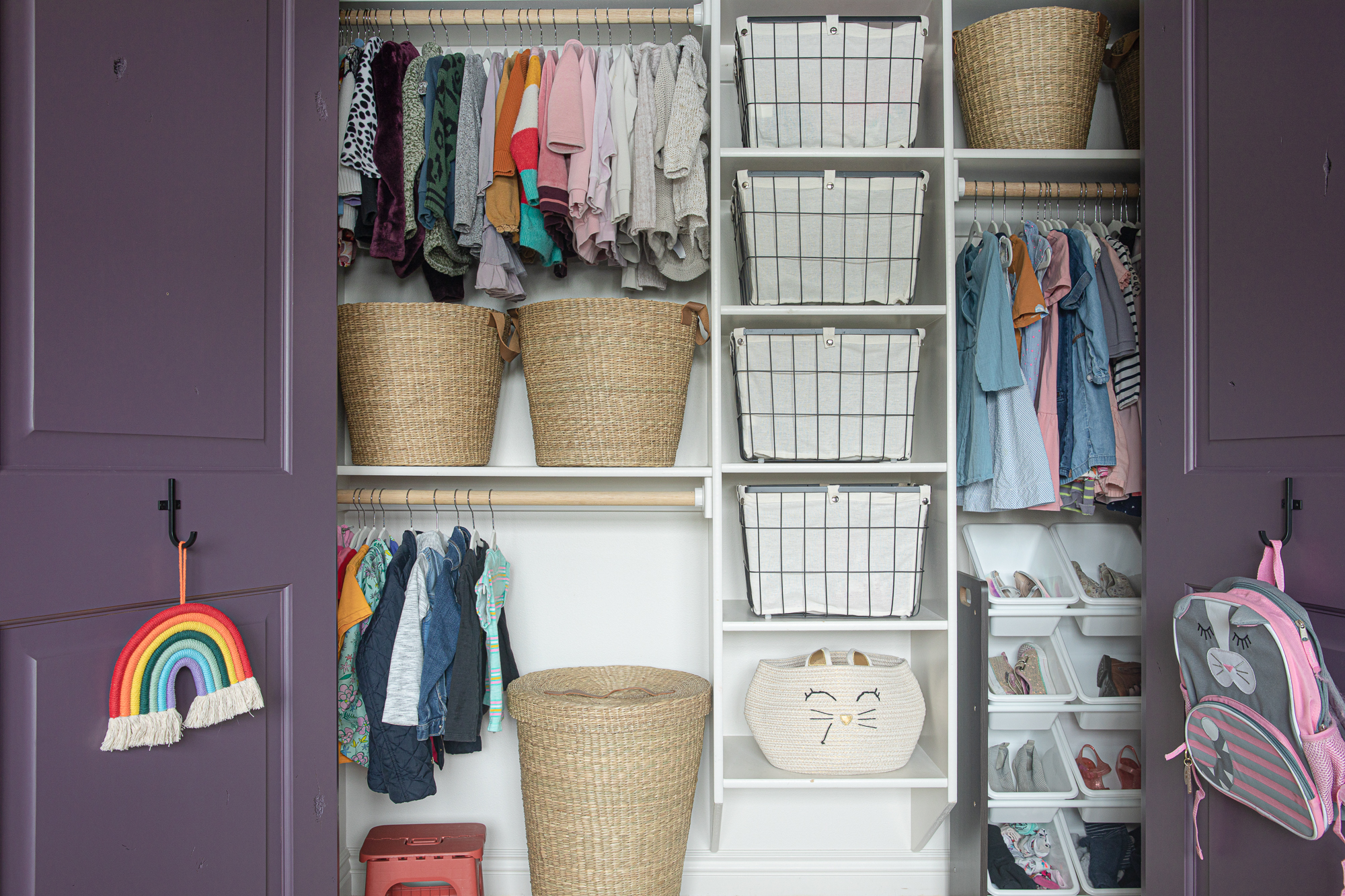 Closet Organization 101 – The Basket Lady