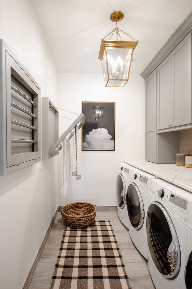 Before and After: Our Small changes, Big Impact Laundry Room Redo ...