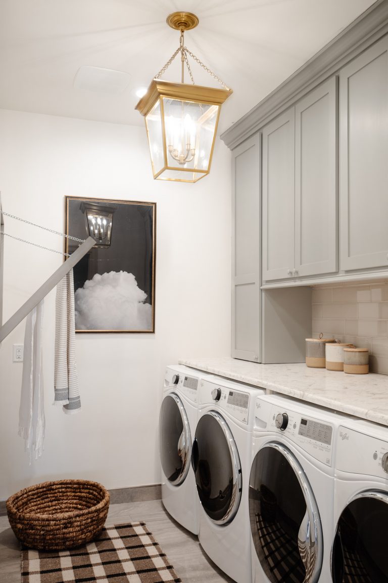 Before and After: Our Small changes, Big Impact Laundry Room Redo ...
