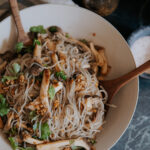 Glass Noodles with Chili Crisp & Mushrooms | Chris Cooks