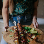 Chicken Teriyaki Kebabs | Chris Loves Julia