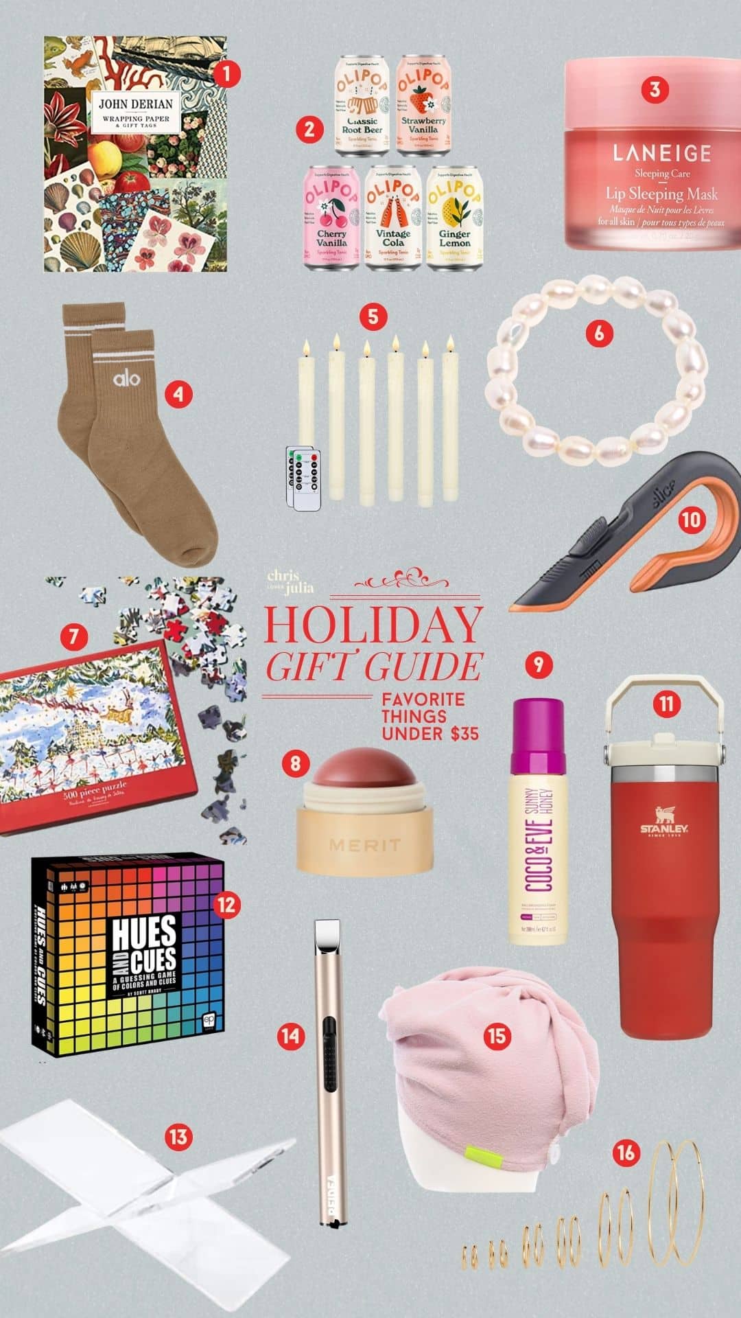 Holiday Gift Guide: Luxury Everyday Items - Look Linger Love