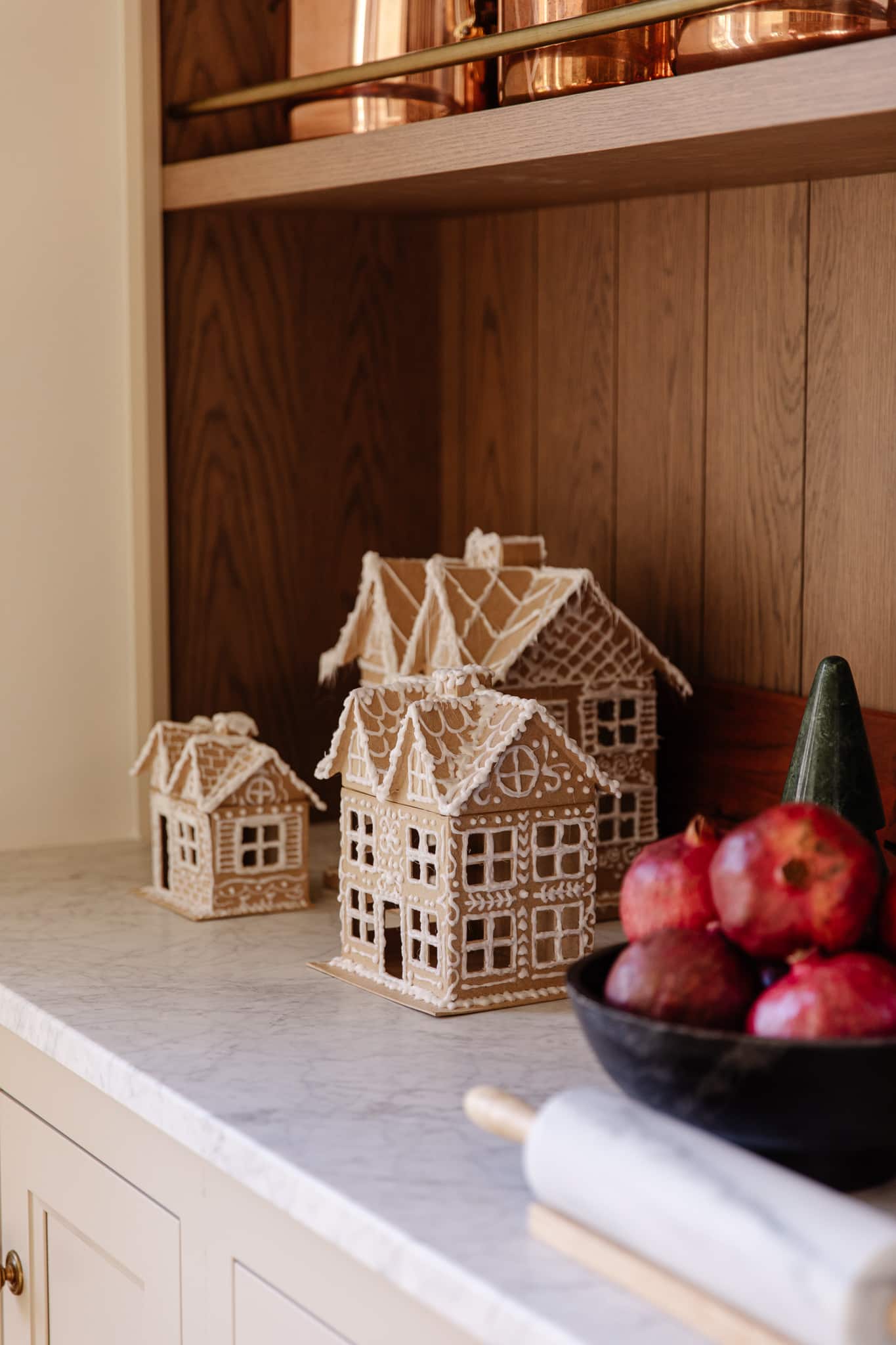 Wood Stick Gingerbread House - Craft Project Ideas