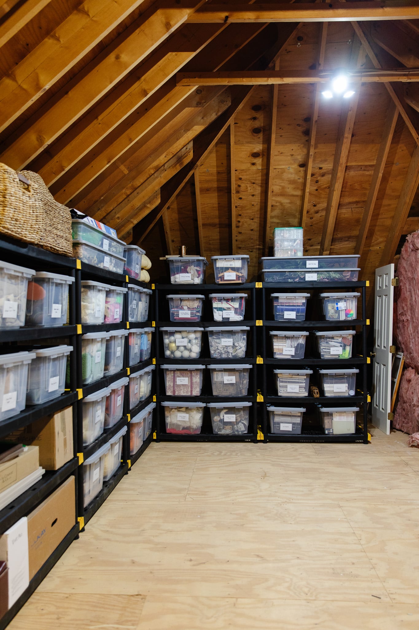 Making The Most Out of Our Attic Organization - Chris Loves Julia