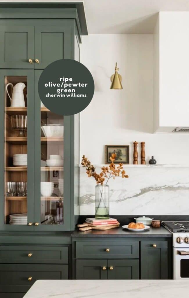 7 Incredible Dark Green Paint Colors for Interiors