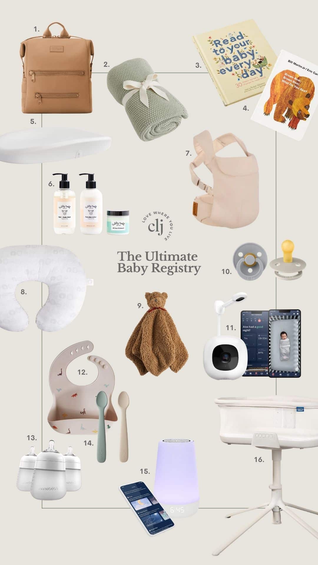 Simple Baby Registry Ideas - In My Girl's World