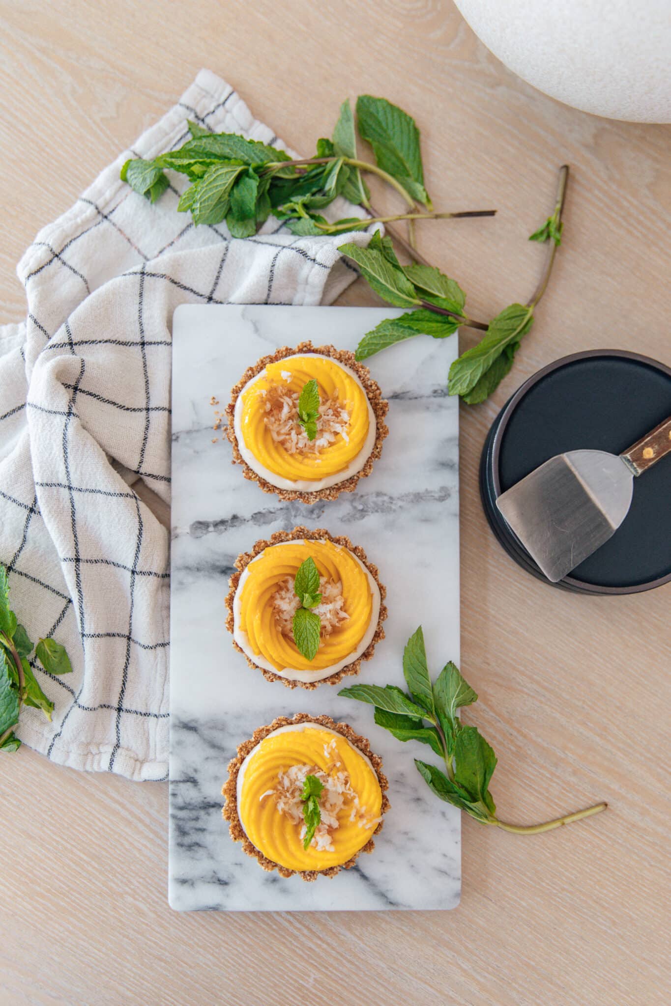 Chris Cooks | Coconut Mango Breakfast Tart