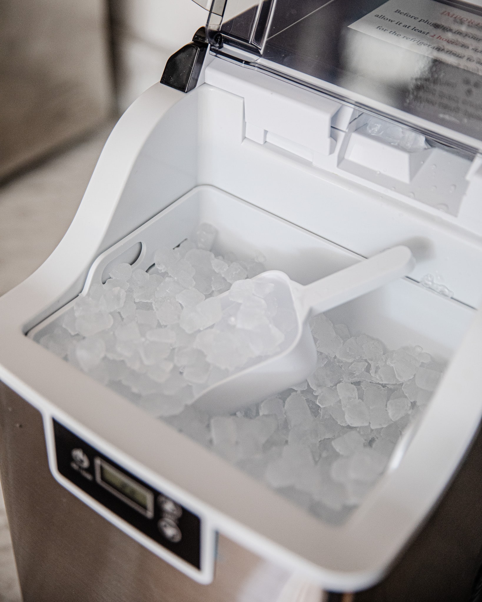 This ice maker makes nugget, crunchy, Sonic-like #ice. Here's how