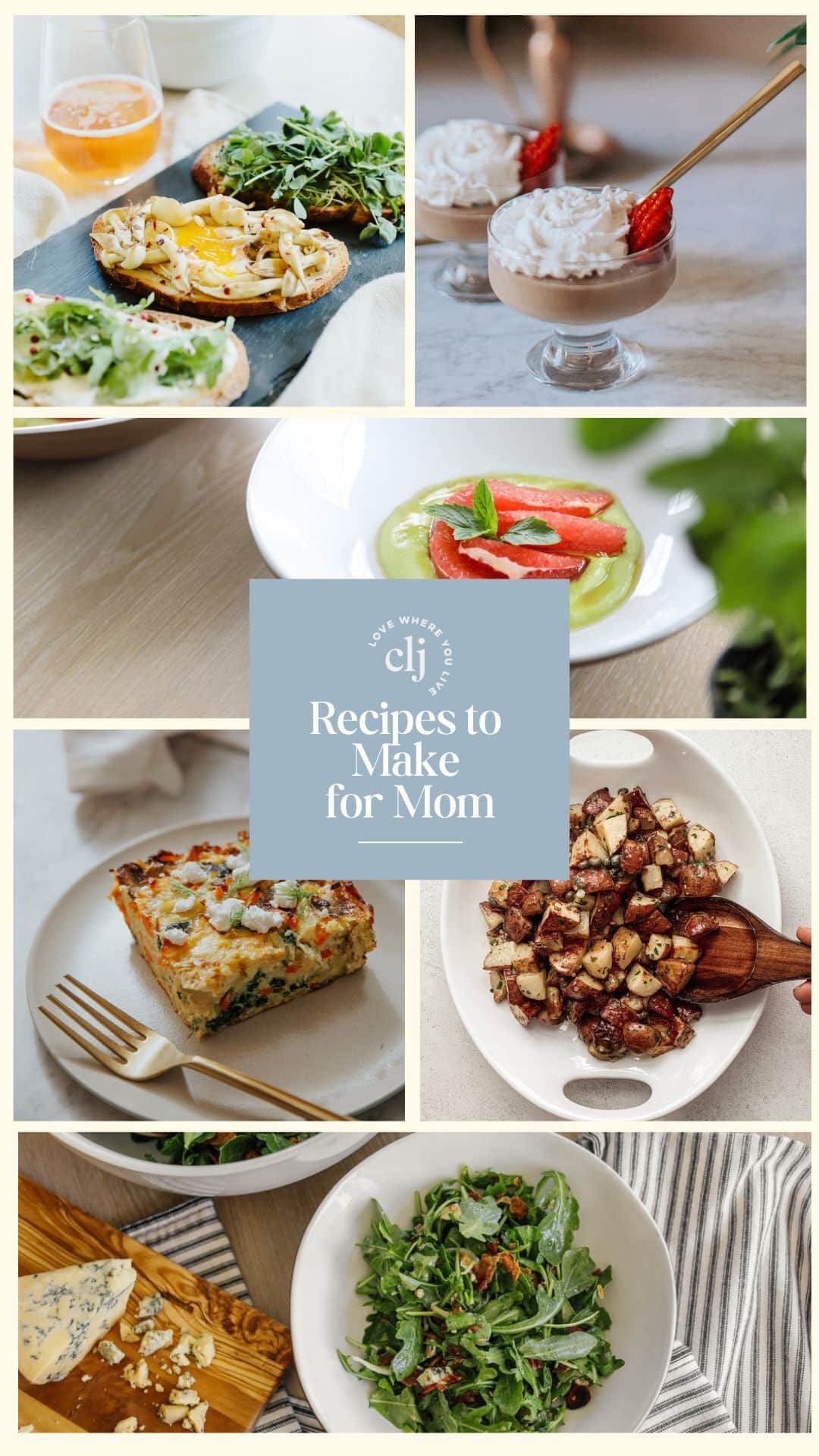 Chris Cooks | Recipes to Make for Mom