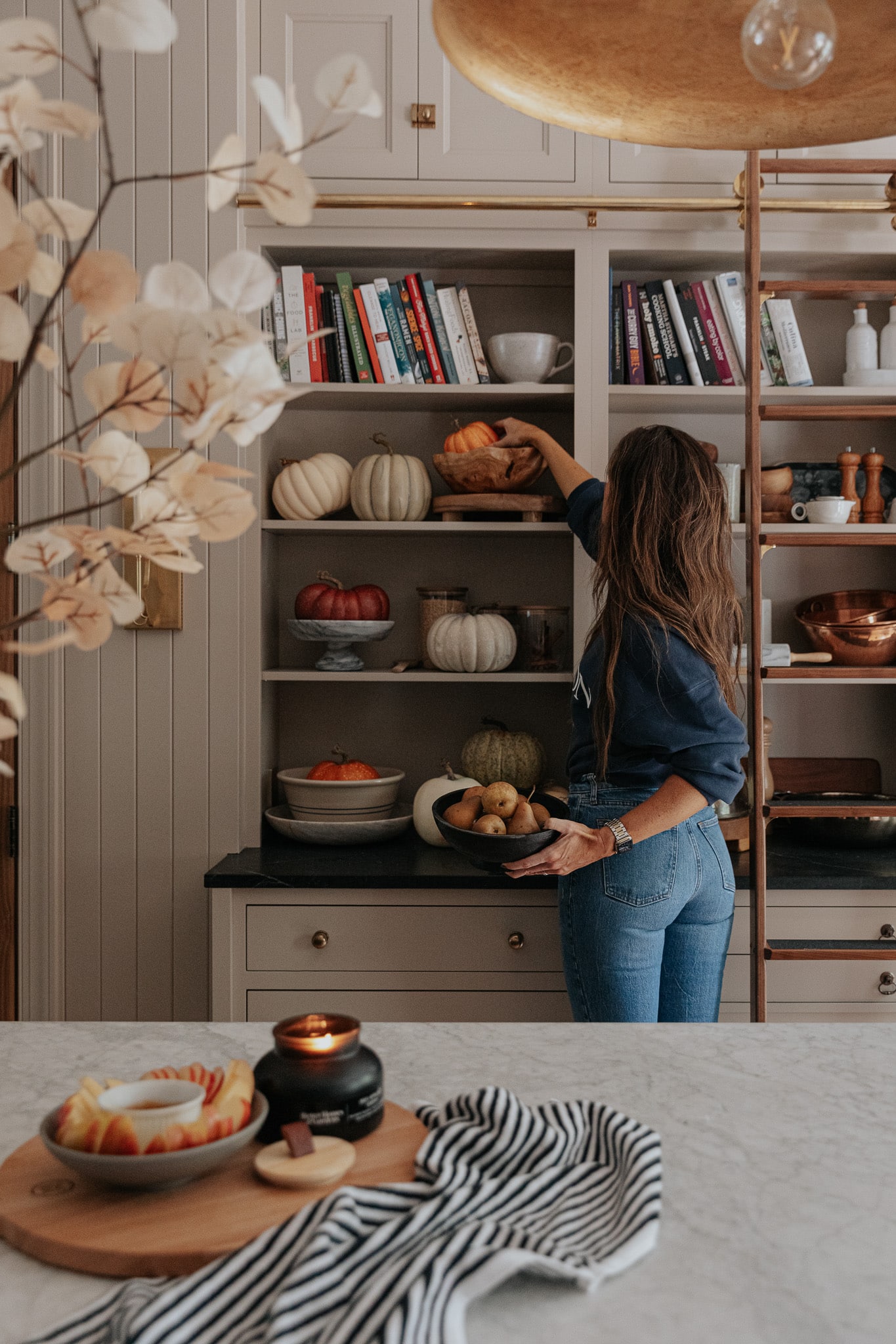 decorating kitchen for fall