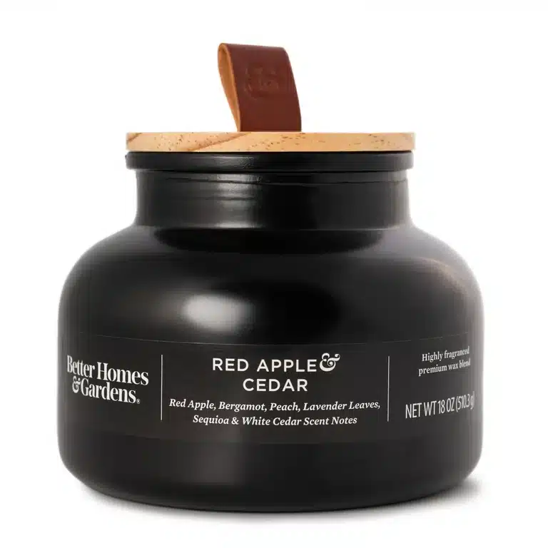 Better Homes Gardens 18oz Red Apple Cedar Scented Wooden Wick Bell Jar Candle b44eef95 aee4 422a b18a 884522eeb7dc.b9a16c537bc6beb2440e3b2168e4a511