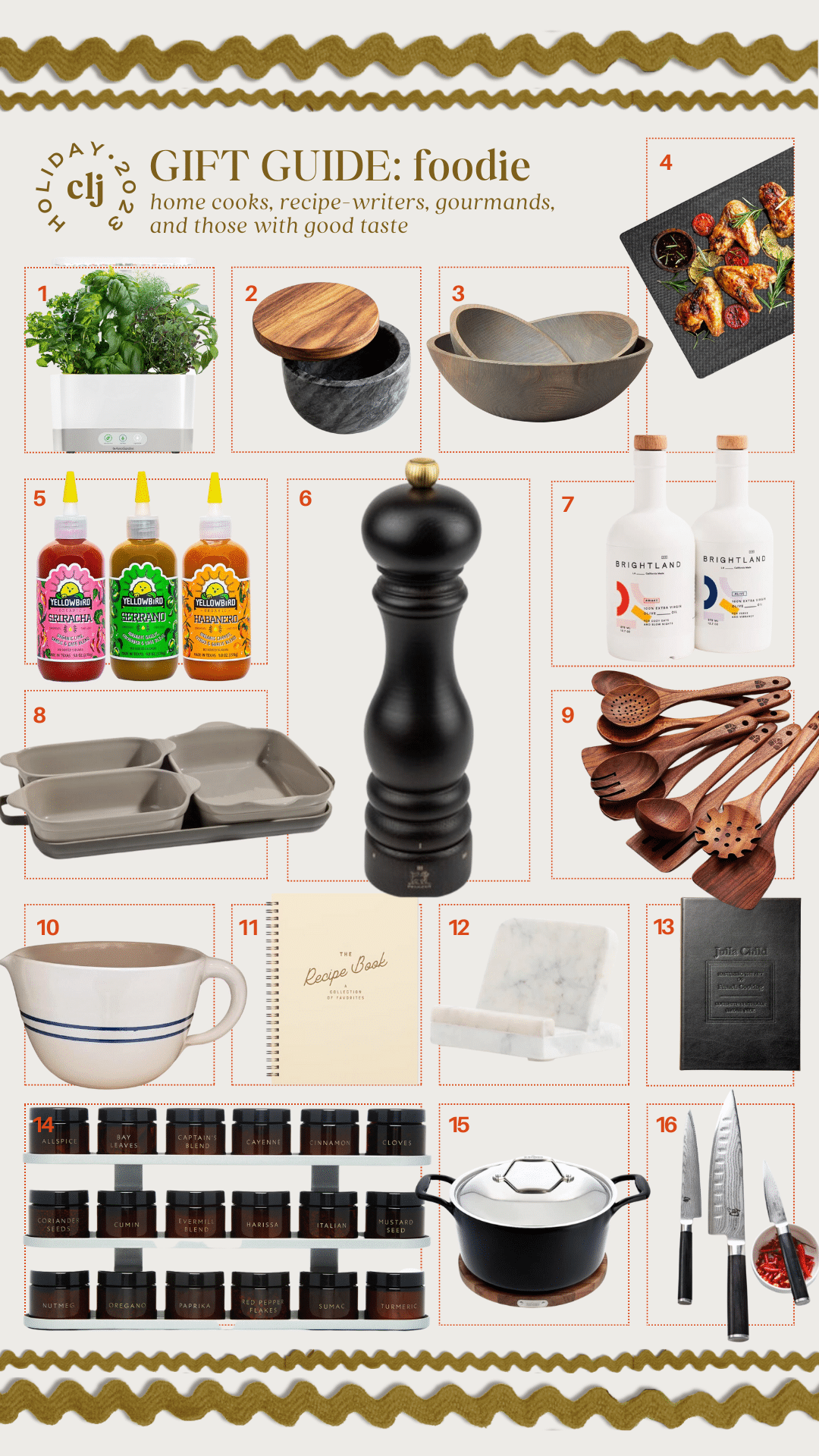 Holiday Gift Guide for Home Cooks - Spice Cravings