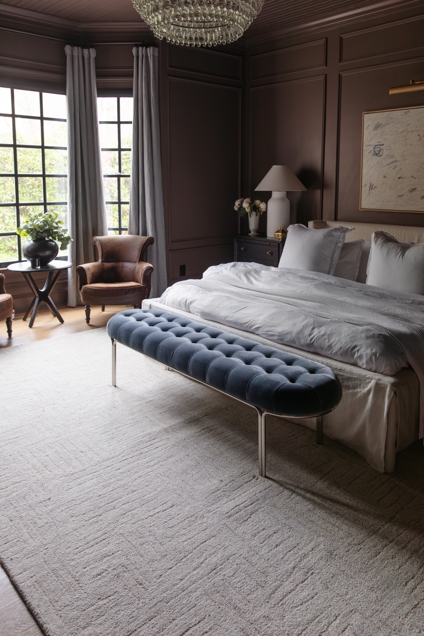 Chris Loves Julia | Defining My Design Style: Moody Modern Traditional | The Bedroom