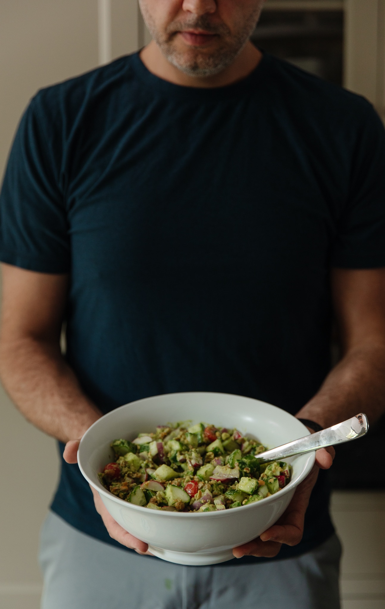 Chris Cooks | Cucumber Crunch Salad
