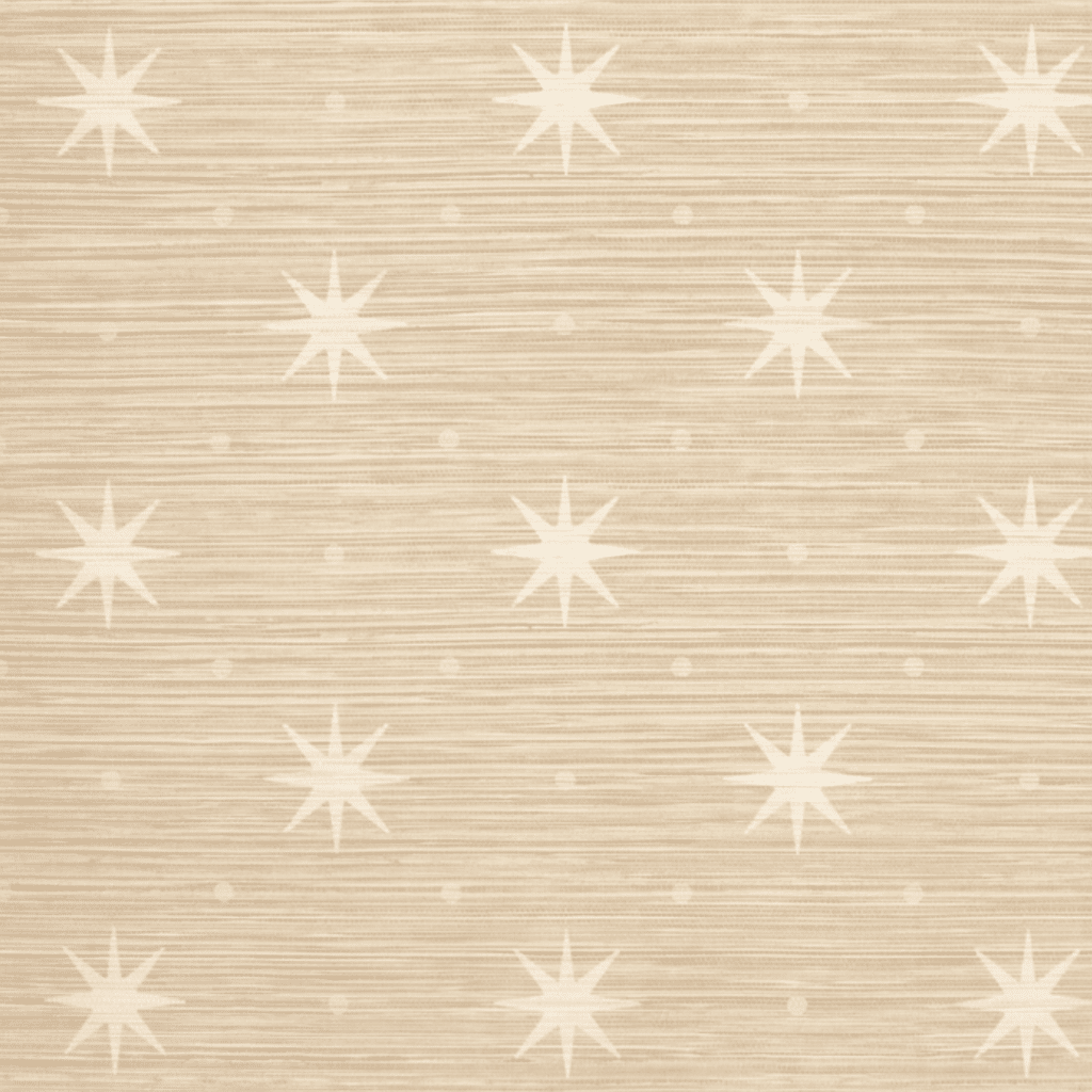 Cream Star Wallpaper