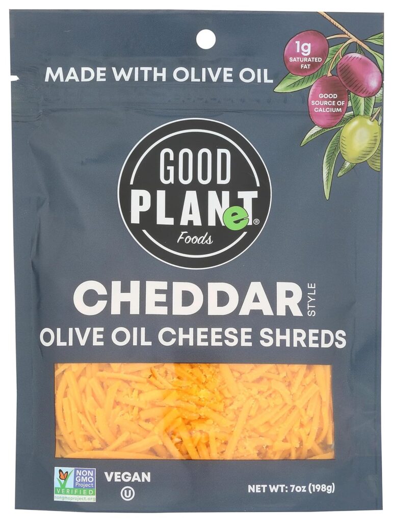 Chris Loves Julia | GOOD PLANeT Foods Olive Oil Cheddar Shreds