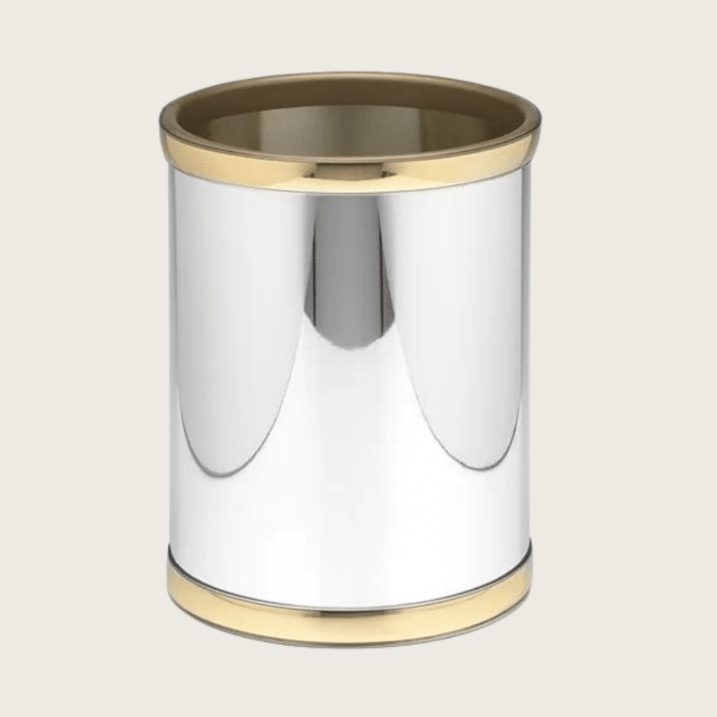 Two-Toned Waste Basket
