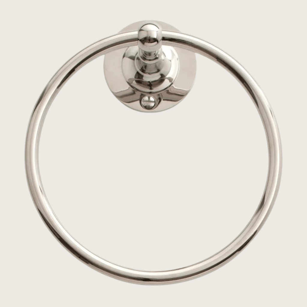 Polished Nickel Towel Ring